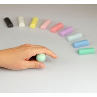 Kores Kinderknete "PLASTILINA Pastell", 10...