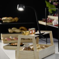 APS Tischklemme mit flexiblem Arm VALUMO, schwarz