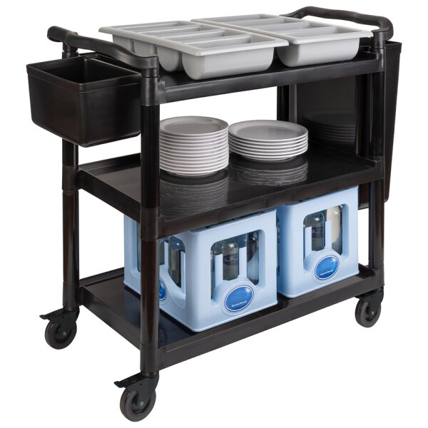 APS Chariot de service et de transport READY, 3 plateaux