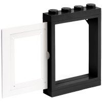 LEGO Bilderrahmen PICTURE FRAME, (B)191 x (H)268 mm, schwarz
