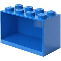 LEGO Bausteinregal BRICK SHELF 8, Breite: 318 mm, blau