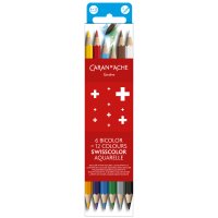 CARAN DACHE Buntstifte SWISSCOLOR BICOLOR Aquarelle