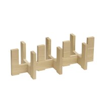 APS Support pour carafes VALO, 3 logements, en chêne