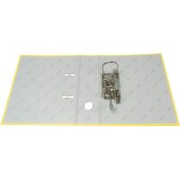 BIELLA Ordner Plasticolor 7cm 10750720U gelb A5
