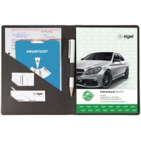 sigel Einband für Formularbuch, DIN A4, PU, anthrazit