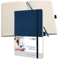 sigel Carnet de notes Conceptum, A5, uni, noir