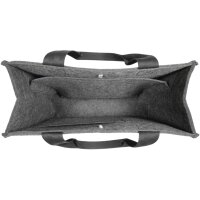 sigel Business-Filztasche Desk Sharing Bag Basic M, grau