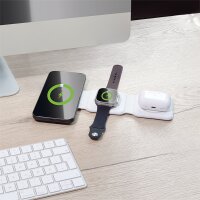 LogiLink Faltbare Ladestation für iPhone Apple Watch...