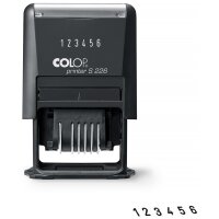 COLOP Ziffernstempel Printer S226, 6-stellig, schwarz