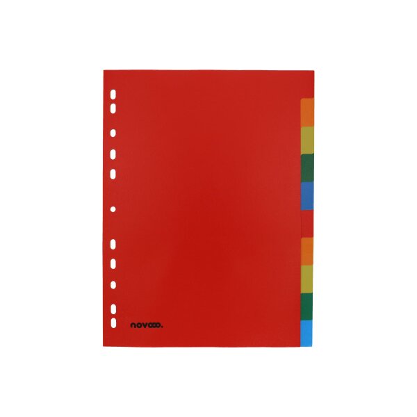 NOVOOO Répertoires PP A4 40982 multicolor 10 pcs.