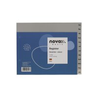 NOVOOO Register PP 1/2 Höhe 40972 grau Dez-Jan DE