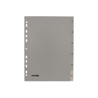 NOVOOO Register PP A4 40933 grau 1-6
