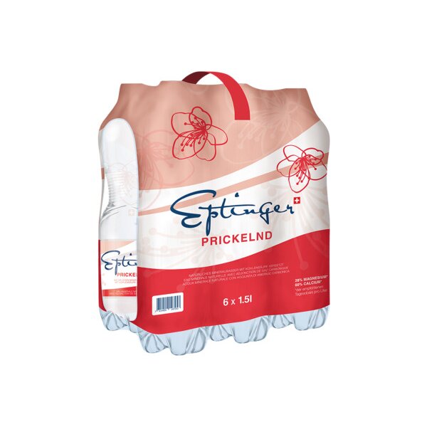 EPTINGER rouge, gazéifié, Pet 1009 150 cl, 6 pcs.