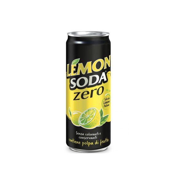 CRODO Lemon-Soda Zero Alu PS84390 33 cl, 24 Stk.
