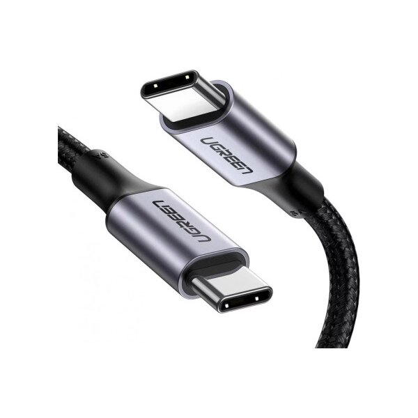 UGREEN Fast Charging Cable 100W Max 70429 5A,USB-C-USB-C,PD,Black 2m