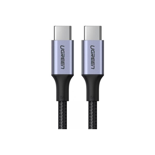 UGREEN Fast Charging Cable 100W Max 70429 5A,USB-C-USB-C,PD,Black 2m