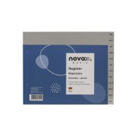 NOVOOO Register PP 1/2 Höhe 40975 grau...