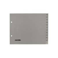 NOVOOO Register PP 1/2 Höhe 40975 grau...