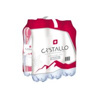 CRISTALLO rouge, gazéifié, Pet 2080 150 cl,...