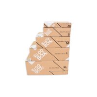 ELCO Emballage denvoi S 28832.25 marron/blanc 250x175x80mm
