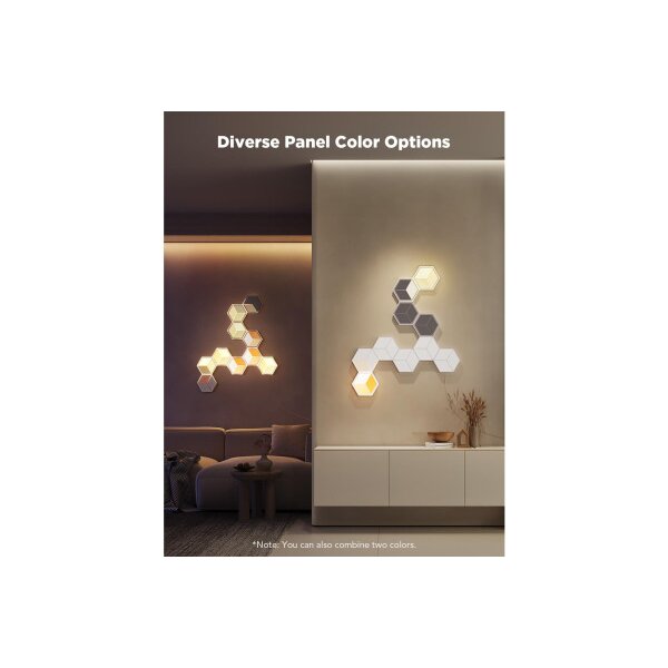 GOVEE Glide Hexa Light Panels H606AC81-OF-EU Hexa Ultra 7 pcs.