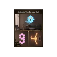 GOVEE Glide Hexa Light Panels H606AC81-OF-EU Hexa Ultra 7 pcs.