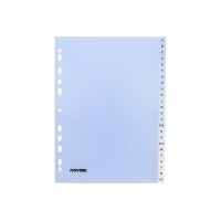 NOVOOO Register PP A4 41007 transparent A-Z 24tlg.
