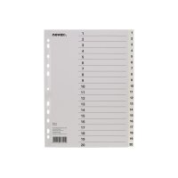 NOVOOO Register PP A4 40999 weiss 1-20