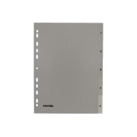 NOVOOO Register PP A4 40931 grau 1-5