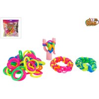 ROOST Loom Bands XL 621775 assortiert 72 Stück
