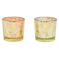 ROOST Windlicht aus Glas 5cm 10040321 assortiert