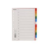 NOVOOO Register PP A4 40984 multicolor 12-teilig