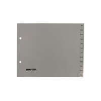 NOVOOO Register PP 1/2 Höhe 40974 grau...