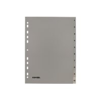 NOVOOO Register PP A4 40935 grau 1-10