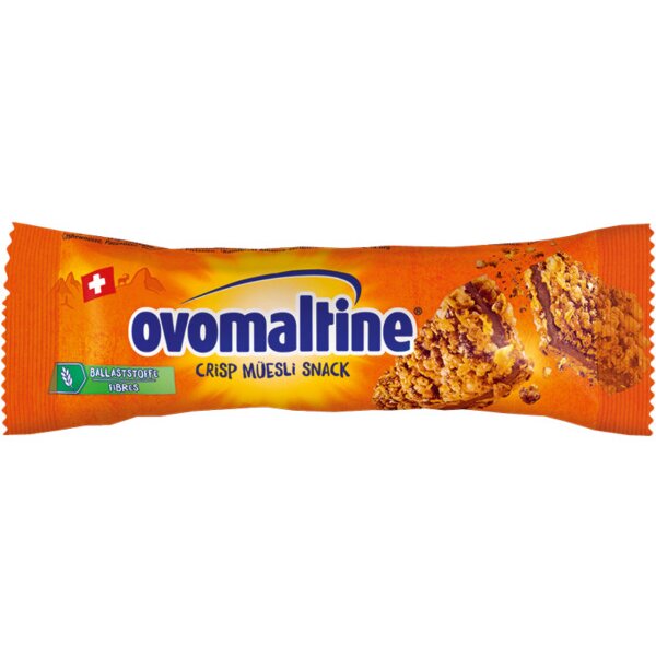 OVOMALTINE Crisp M&uuml;esliriegel 102185888 25g, 25 Stk.