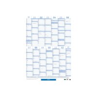 HEYE Mega-Posterplaner blau 2026 21068+26 1J/1S DE 68x98cm
