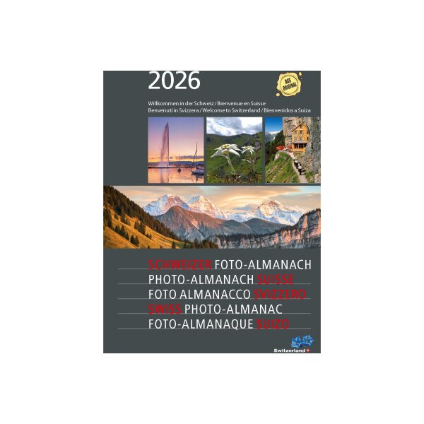 CALENDARIA Agenda Photo-Almanach 2026 9783036205120 1W/1S ML A5