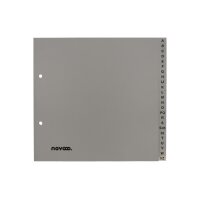 NOVOOO Répertoires PP 3/4 haut 40964 gris A-Z 24pcs.