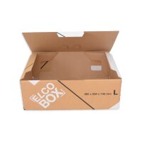 ELCO Versandverpackung L 28834.25 braun/weiss 395x250x140mm