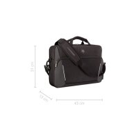 WENGER Laptop Briefcase 16inch 653299 XE Compact Brief Black