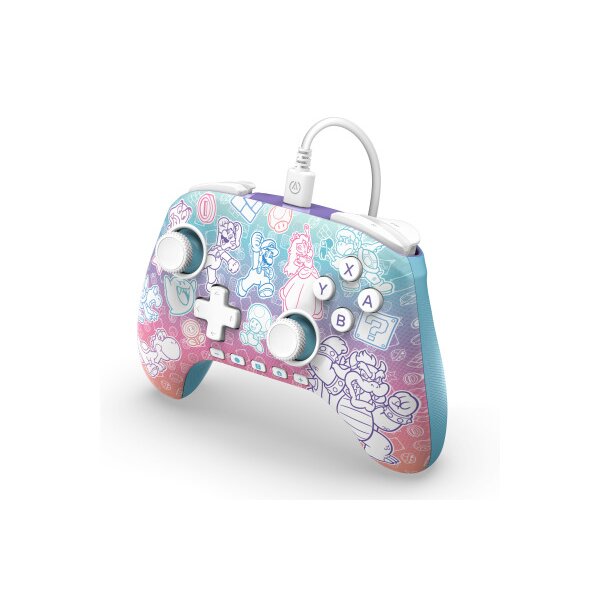 POWER A Advantage Wired Controller NSGP0526-01 NSW2, Mushroom Kingdom