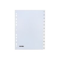 NOVOOO Register PP A4 41005 transparent 1-12