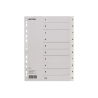 NOVOOO Répertoires PP A4 40997 blanc 1-10