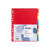 NOVOOO Kartonregister A4+ 40641 intensiv 10-teilig
