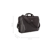 WENGER Laptop Briefcase 17inch 653301 XE Brief Black