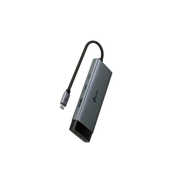 TP-LINK USB-C 7-Port Hub UH7020C HDMI 4K,USB-A&C, PD 100W,SD