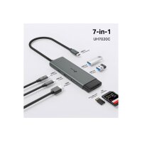 TP-LINK USB-C 7-Port Hub UH7020C HDMI 4K,USB-A&C, PD 100W,SD