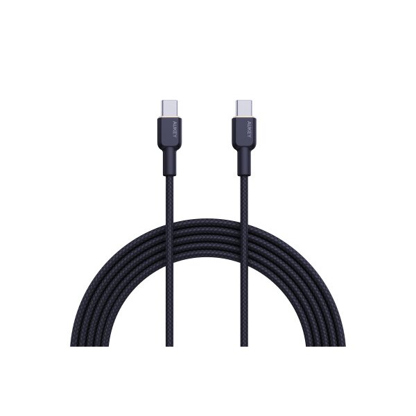 AUKEY Cable USB-C-to-C KevlarCore CB-NCC2 BK N ylon Braided,1.8m,60W, Bl.