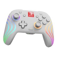 PDP Afterglow WAVE Wireless Ctrl 500-252-WH NSW, White...