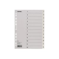 NOVOOO Register PP A4 40998 weiss 1-12